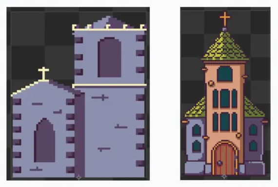 programmer art vs artist art